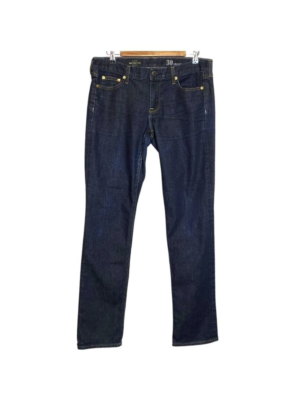 J Crew Matchstick Jean in Classic Rinse Sz 30R Straight Not Tight
